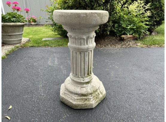 Classical Column Form Cement Pedestal 2 Of 2