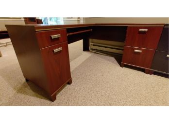 Bush L-shaped Office Desk
