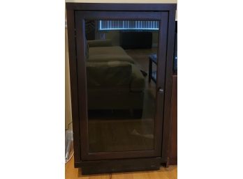 Glass Front Stereo Cabinet