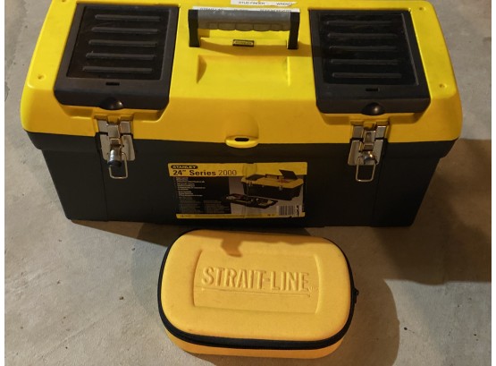 Tool Box And Stud Finder