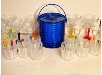 Large Collection Of Plastic Drink Ware & Bucket