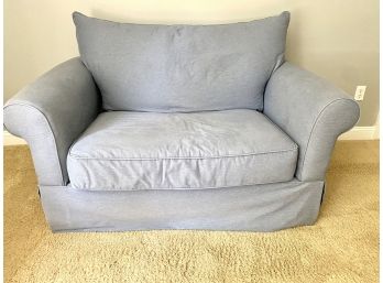 Soft Oversized Upholstered Chair With Twin Pull-out Sleeper