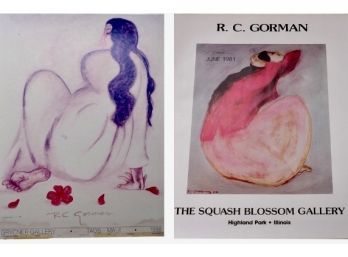 Pair Of R.C. Gorman Prints