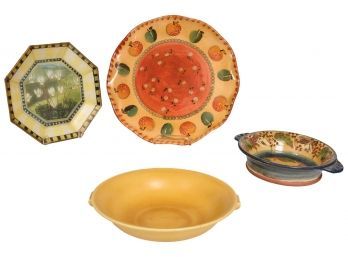 Stangl 3229 Pottery Bowl, Italica ARS Pottery Platter And More