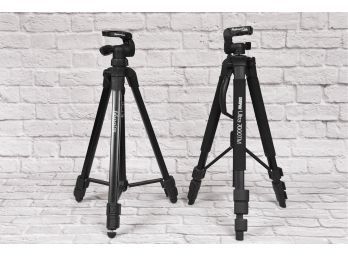 Two Sunpak Tripod Stands - Ultra 7000TM And 6600DX