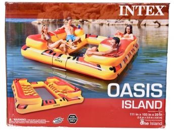 Oasis Inflatable Floating Island By Intex
