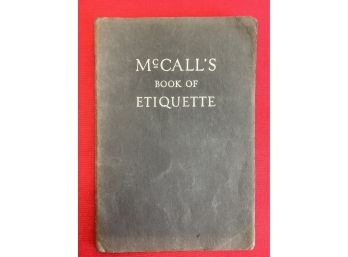 McCall's Book Of Etiquette