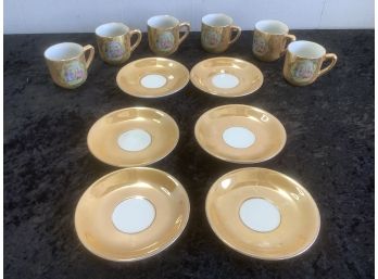 Tea Cup And Saucer Lot Made In Japan
