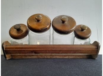 Canister Jars With Stand