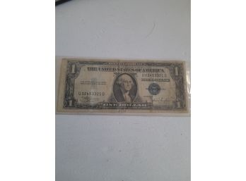 Silver Certificate $1 Note