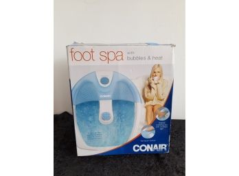 Conair Foot Spa With Bubbles And Heat