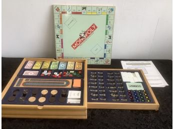 Game Set- Monopoly, Sorry, Chess, Checkers, Dominos, Etc.