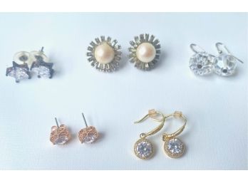 5 Pairs Earrings Jewelry