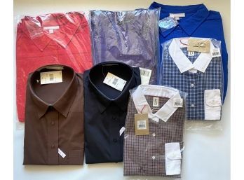 7 New Extra Large Dress Shirts By ED By Ellen Degeneres, Woman Within, Dialog & More
