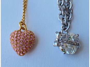 Juicy Couture Necklace & Charm Bracelet