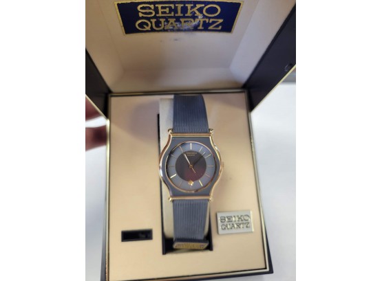 Men's Seiko Grey Rubber Strap Watch SRJ166
