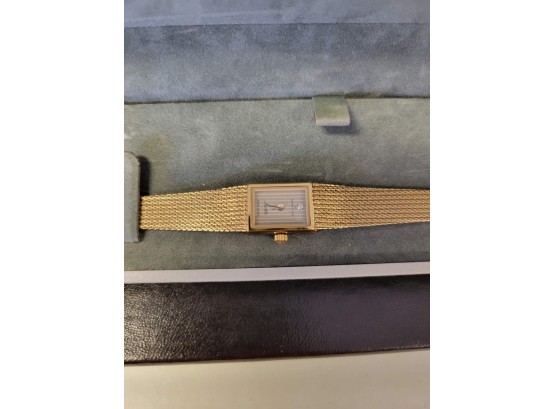 Ladies Hamilton Gold Tone Bracelet Swiss Quartz Watch 'Ingrid' 818017Y