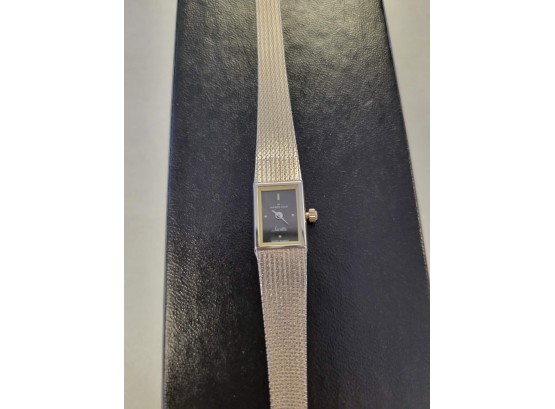Ladies Hamilton Silver Tone Bracelet Watch 'Ingrid' 818117WB Swiss Quartz