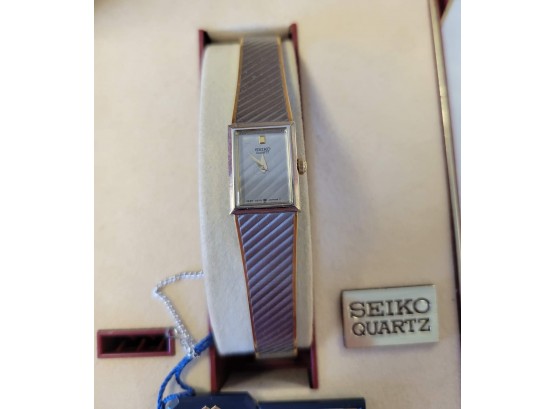 Ladies Seiko Two Tone Bracelet Watch SZY056