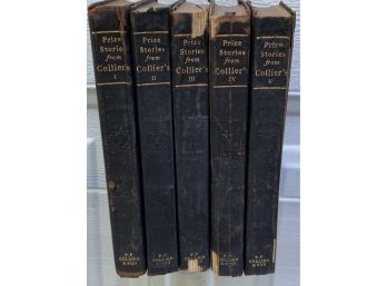 Antique Copies Of Prize Stories From Collier's Vol 1 - 5