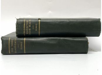 Antique Copies Of The Man In The Iron Mask & The Three Guardsmen By Dumas