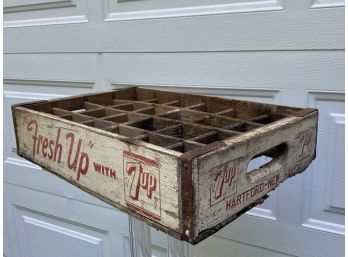 Vintage 7Up Bottle Crate