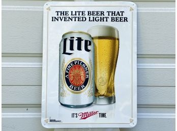 Miller Beer Sign