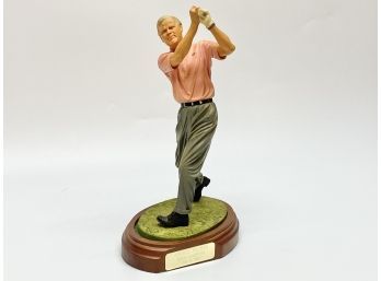 Arnold Palmer Golf Figurine Hand Crafted In England By Endurance LTD