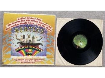 Vintage 1967 Vinyl Record The Beatles TV Film Magical Mystery Tour With 24 Page Picture Book