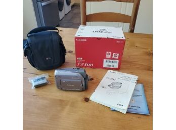 Pre- Owned Canon ZR500 Digital Video Camcorder, Pouch & Box