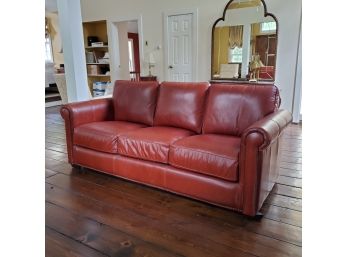 Lilian August Leather  Couch