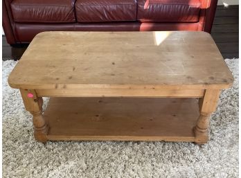 Beautiful Solid Wood -  Well Made Coffee Table