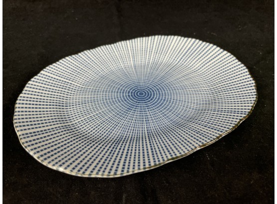 Blue And White Asian Platter