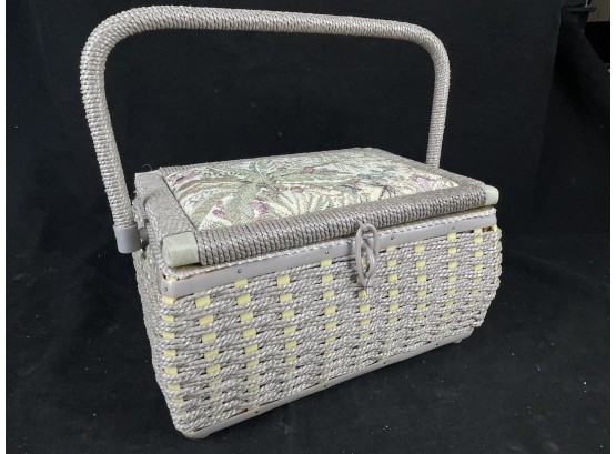 Woven Basket Jewelry Box