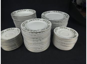 Fine China Plate Set Made In Japan
