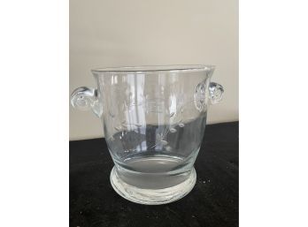 Handled Glass Bowl/vase