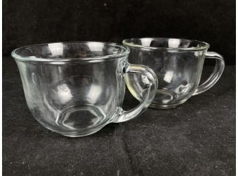 Pair Of Glass Mugs