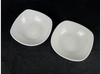 ND Exclusive White Bowls Set Of 2