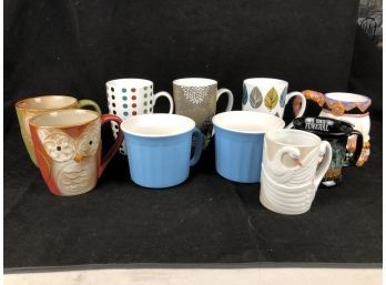 Mixed Set Of Coffee Mugs
