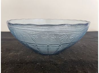 Light Blue Glass Bowl