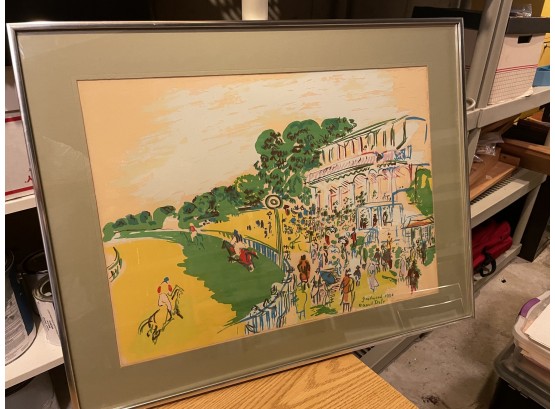 Raoul Dufy Framed Lithograph