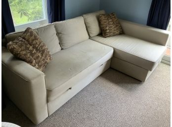 L-Shaped Sofa-Bed
