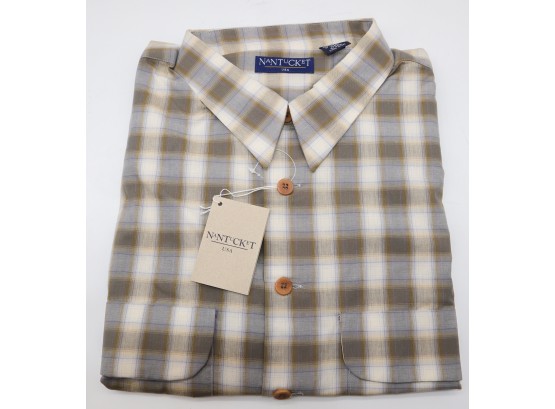 Men's Nantucket Long Sleeve Shirt New XL
