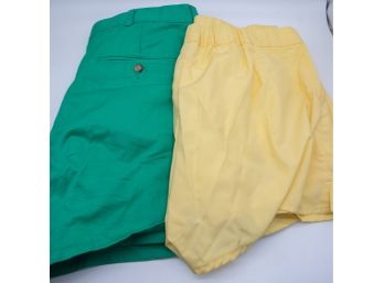 2 Vintage Men's Shorts Size 38