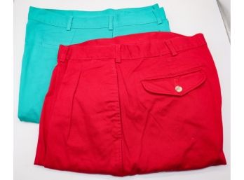 2 Vintage Ralph Laurens Men's Pants Size 38