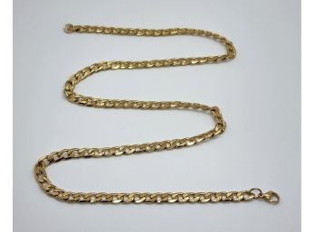 Necklace In Plated Yellow Gold Stainless Steel