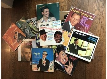 Frank Sinatra!  Vinyl Albums - 21PC Lot With Album Covers   (Lot A)