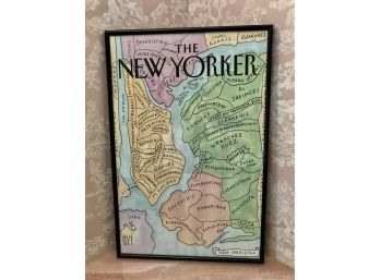 The New Yorker Magazine 'Newyorkistan' Framed Poster - 20.5 X 30.5H
