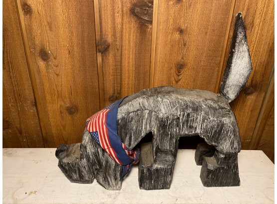 Unique Carved Dog - Really Cool