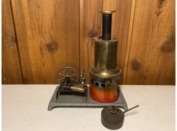 Vintage Weeden Upright Steamboiler Engine  - Early 1900's Toy